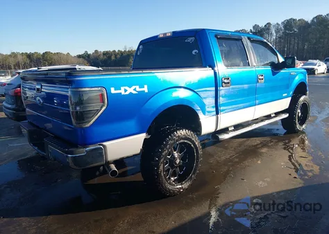 2011 Ford F150 Supercrew from USA, damaged, VIN 1FTFW1ET2BFD04321